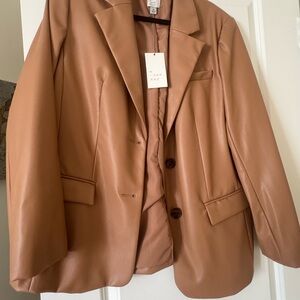 A New Day Women's Camel Blazer
